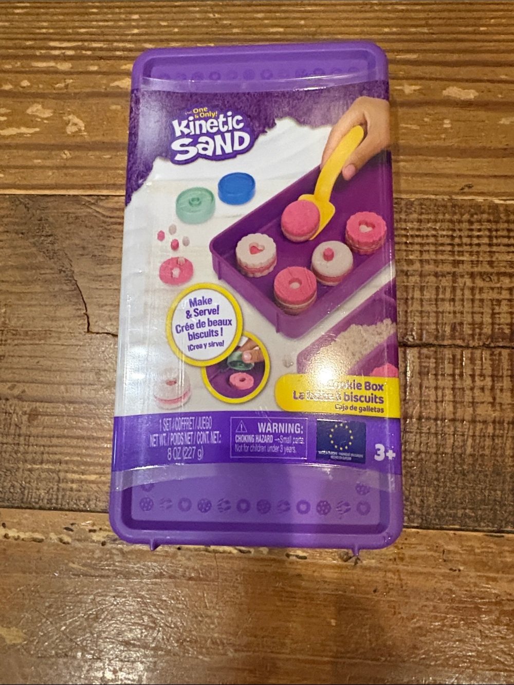 Cookie Box Kinetic Sand Playset